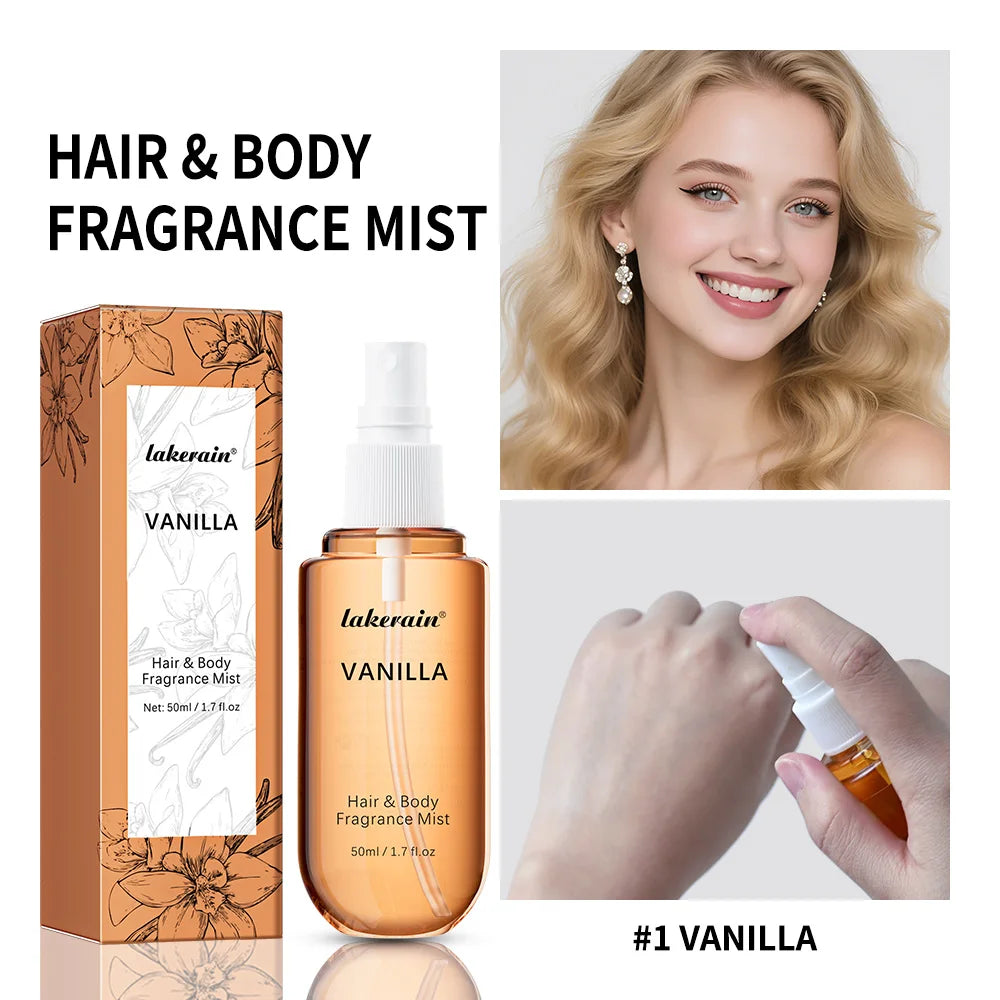 Vanilla & Rose Hair and Body Mist