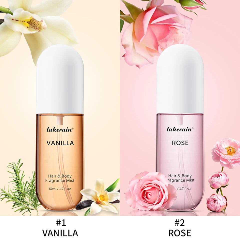 Vanilla & Rose Hair and Body Mist