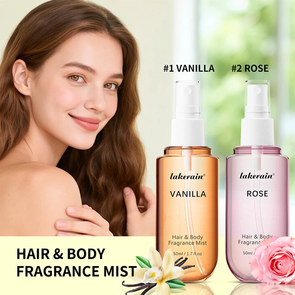 Vanilla & Rose Hair and Body Mist