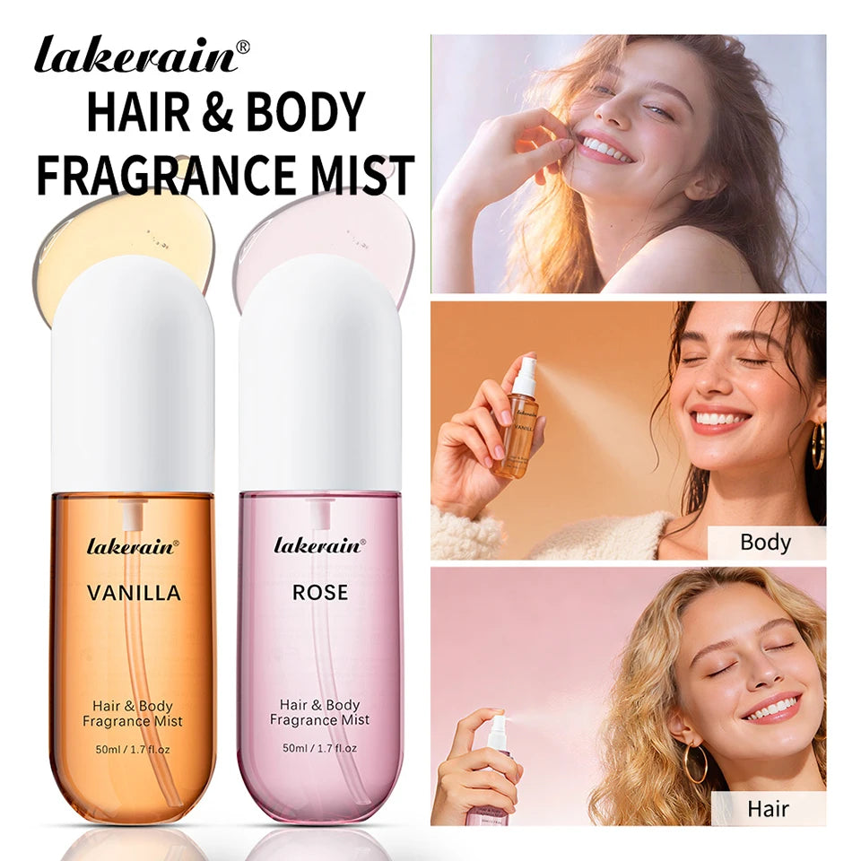Vanilla & Rose Hair and Body Mist