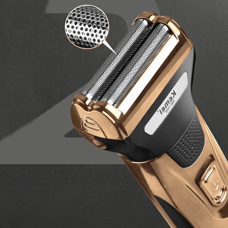 Wiederaufladbares 3-in-1-Pflegeset für Herren