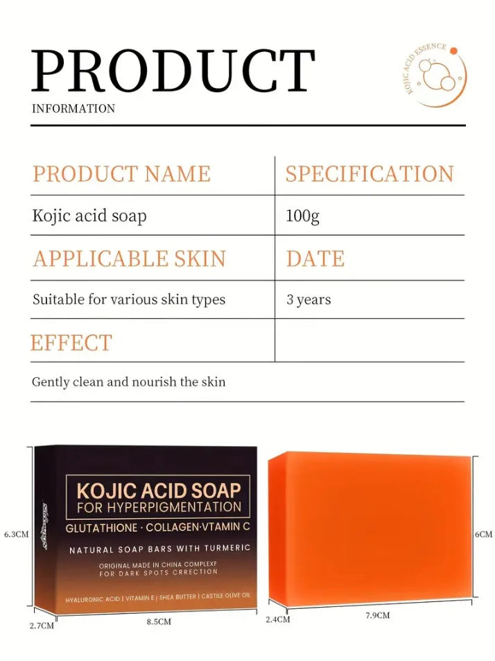 Kojic Acid Brightening Soap 100g