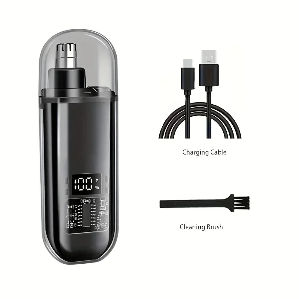 USB-aufladbarer Nasen- und Ohrhaartrimmer