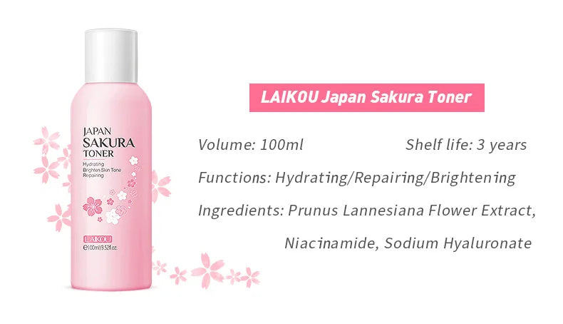 9-Piece Sakura Skincare Set