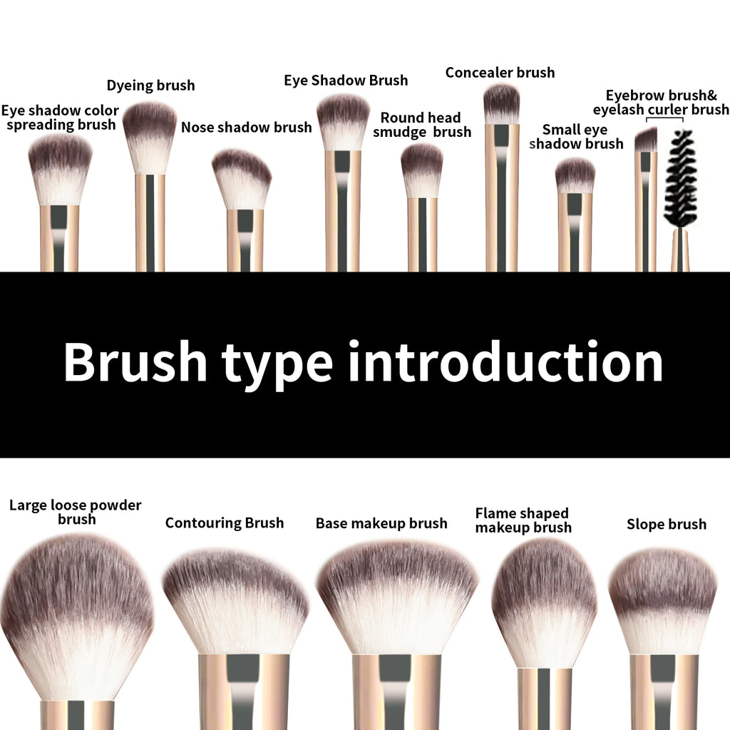 13-Piece Kabuki Brush Set