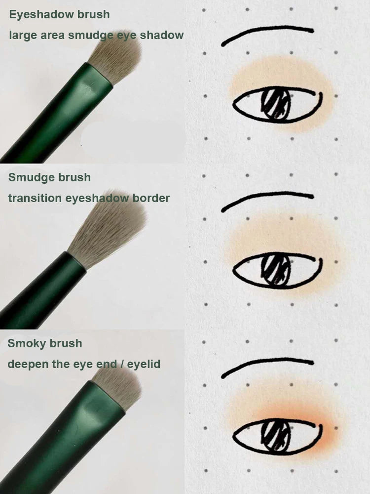 13-Piece Makeup Brush Set with Bag