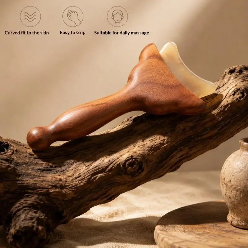 Sandalwood Facial Massage & Lifting Tool