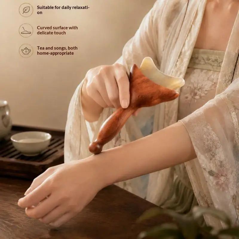 Sandalwood Facial Massage & Lifting Tool