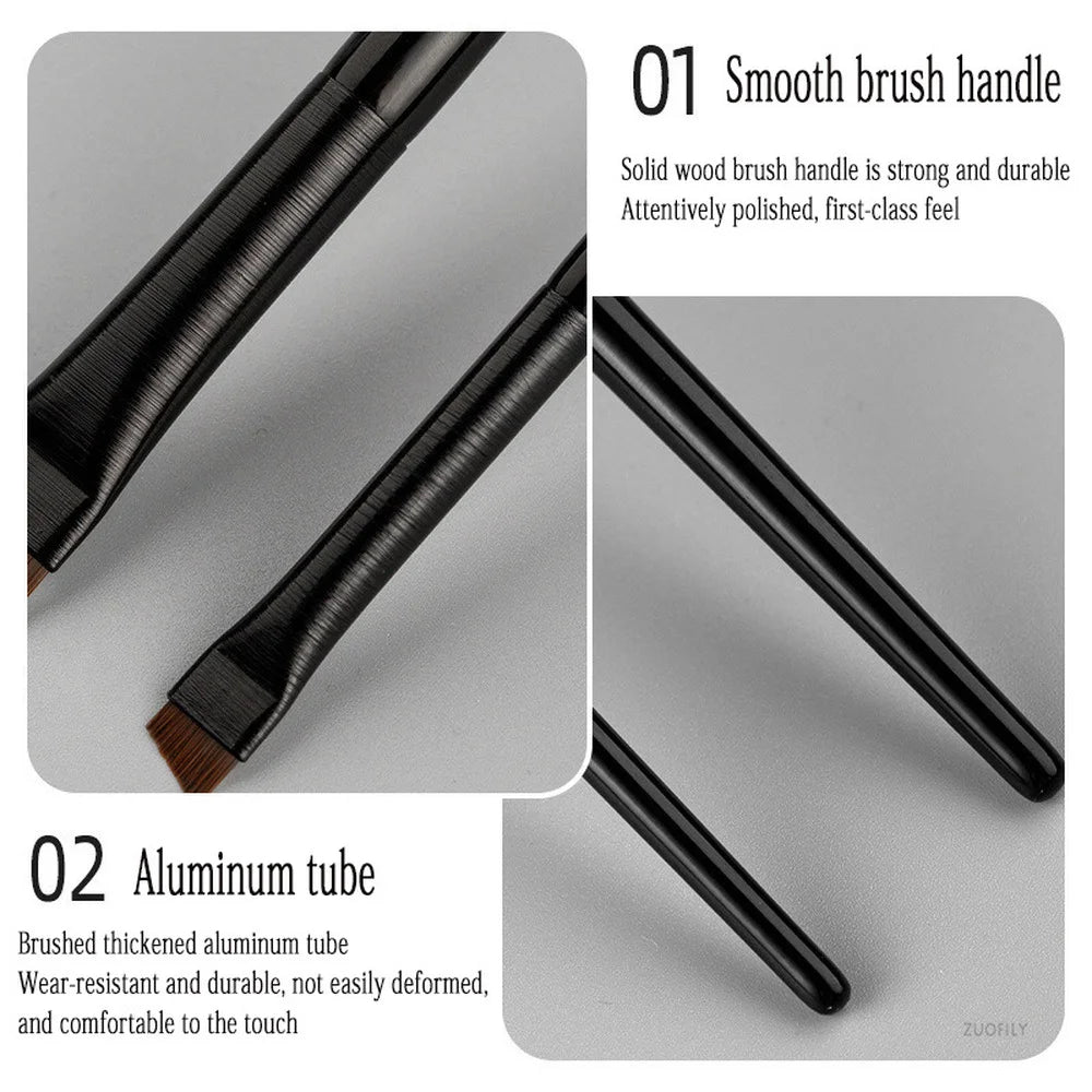 Flat Eyebrow & Eyeliner Brush