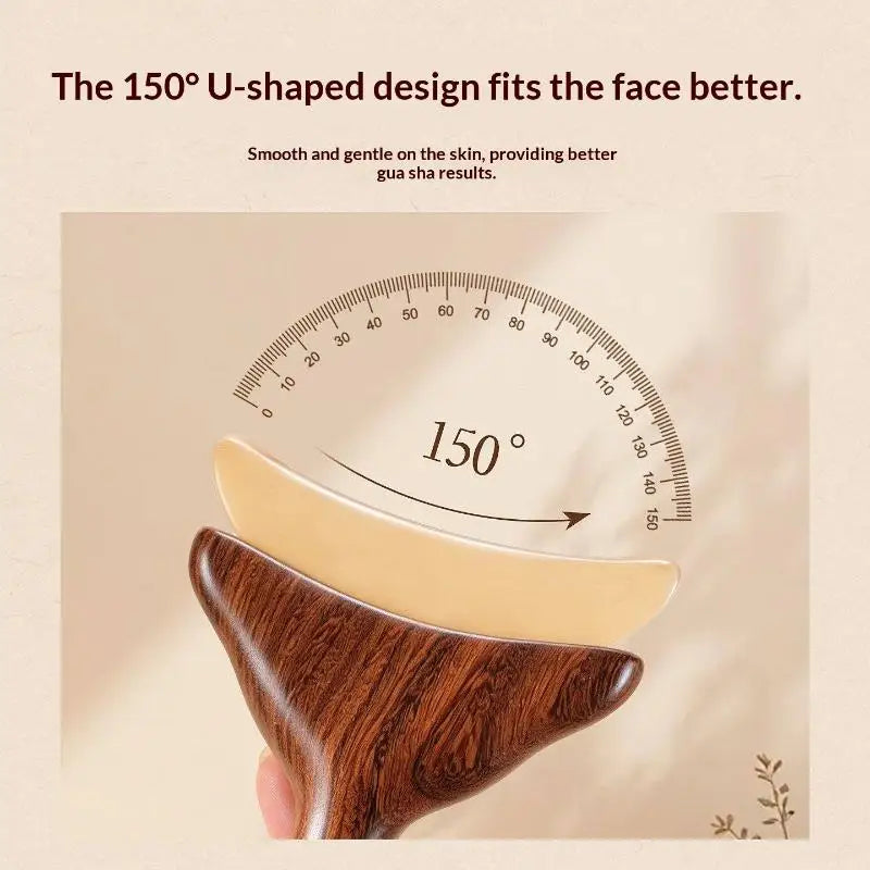 Sandalwood Facial Massage & Lifting Tool