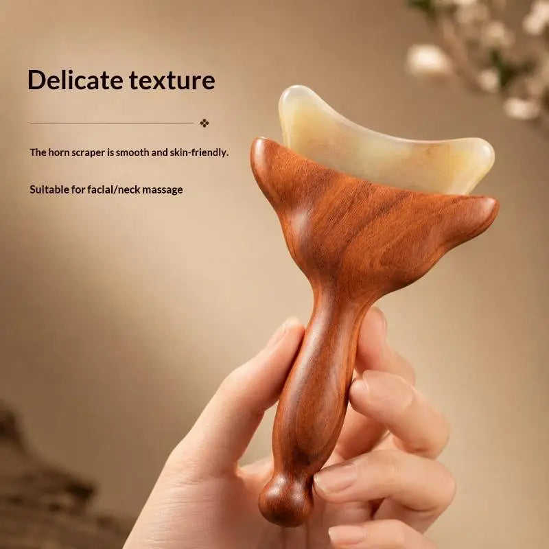 Sandalwood Facial Massage & Lifting Tool
