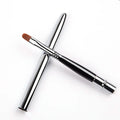 Lip Gloss Applicator Brush with Cap