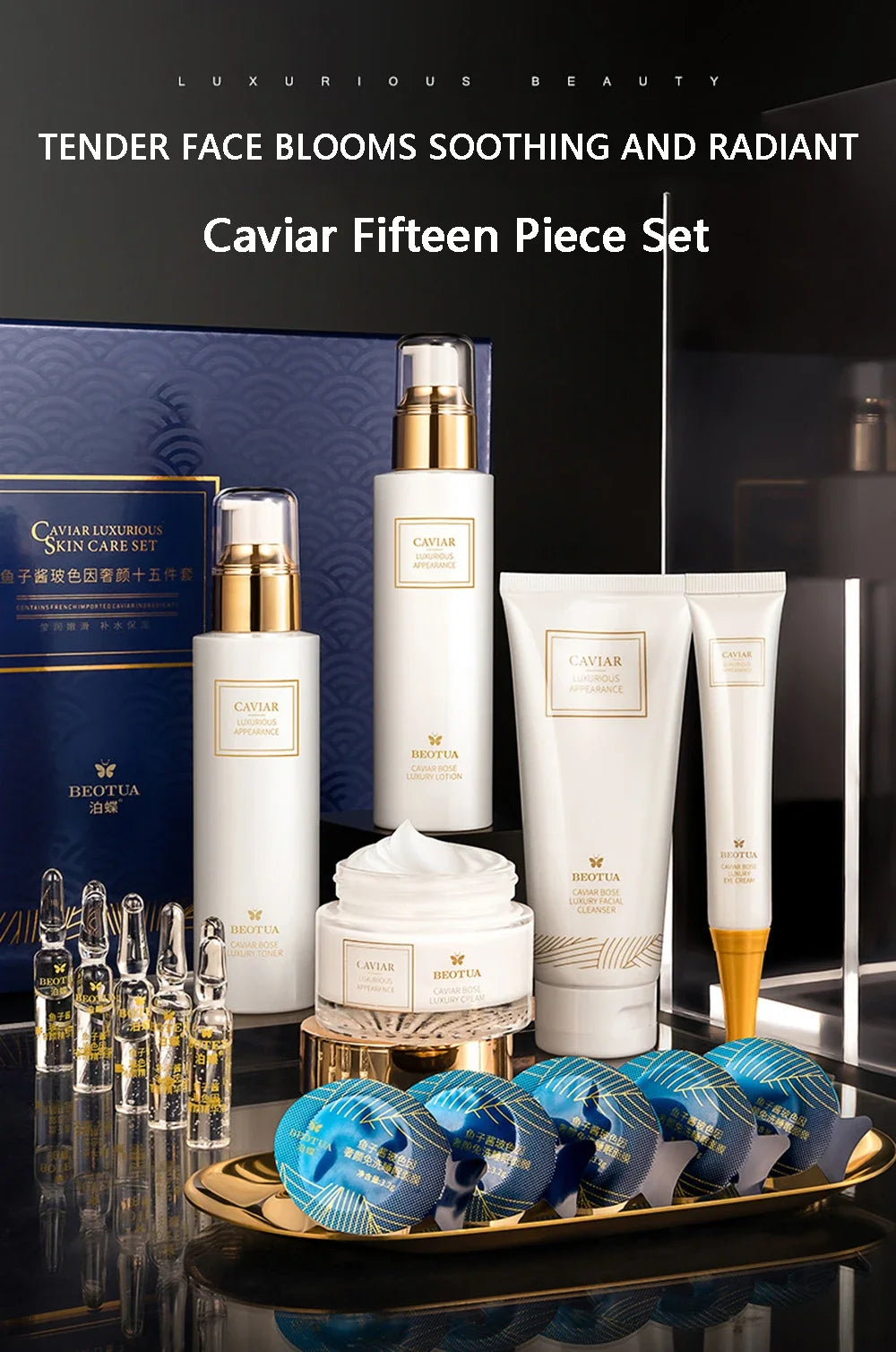 15-Piece Caviar Skincare Set
