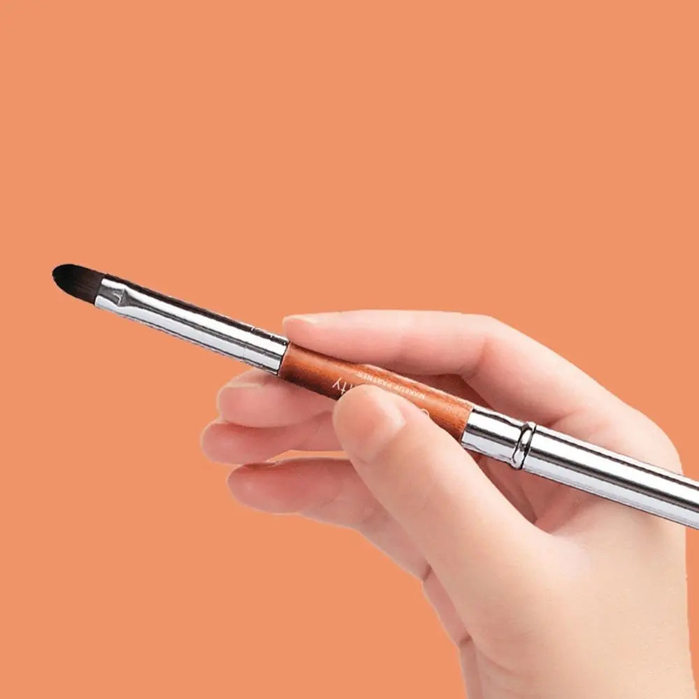 Lip Gloss Applicator Brush with Cap