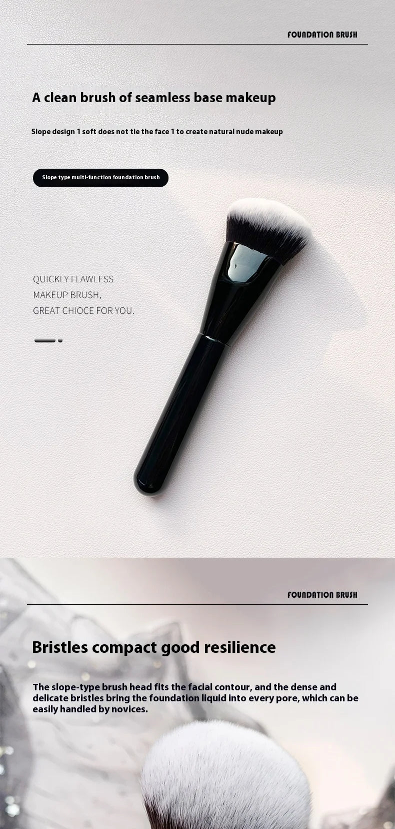 Liquid Foundation Blending Brush