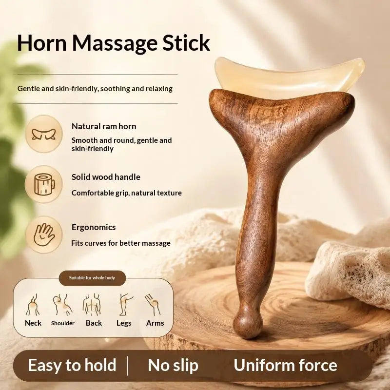 Sandalwood Facial Massage & Lifting Tool
