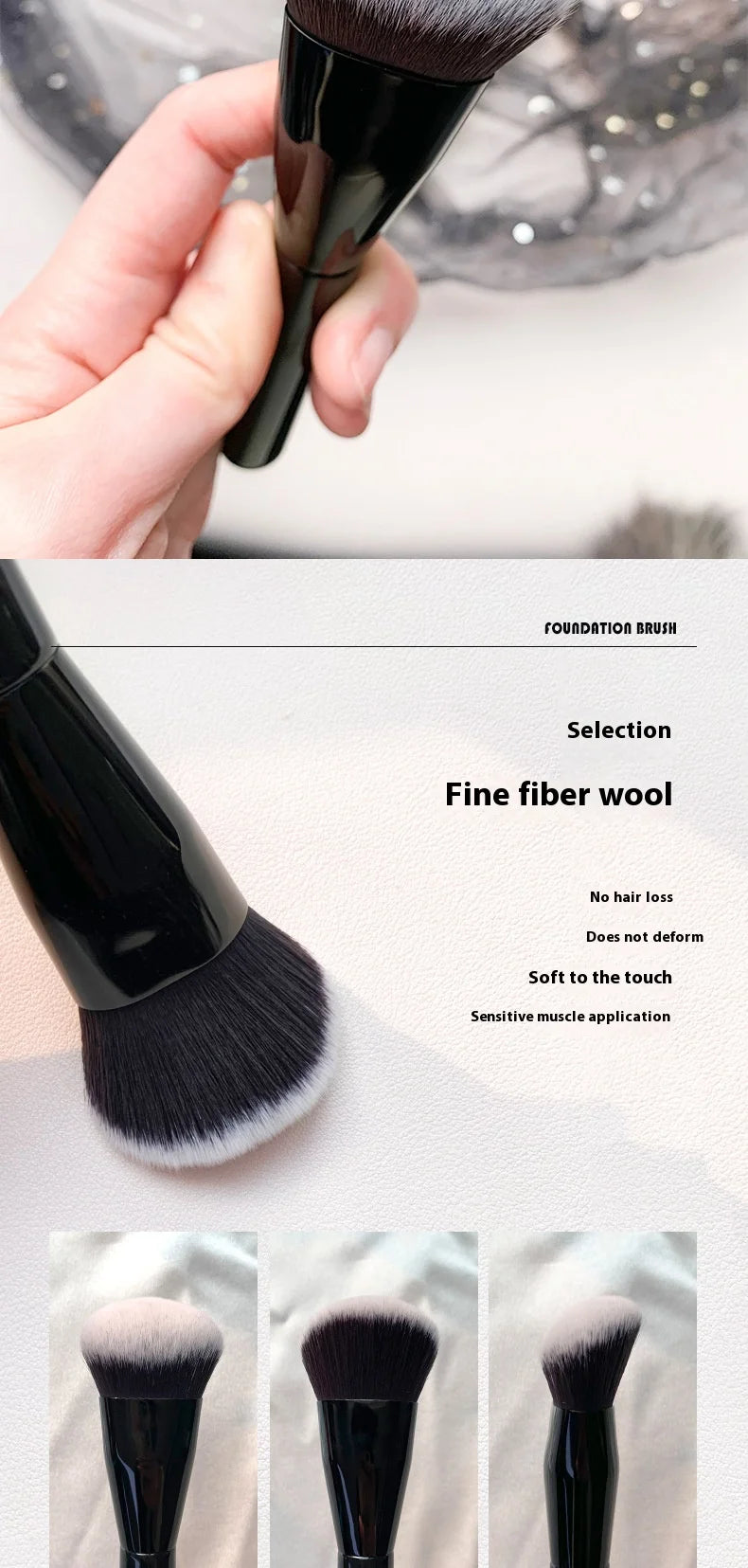 Liquid Foundation Blending Brush