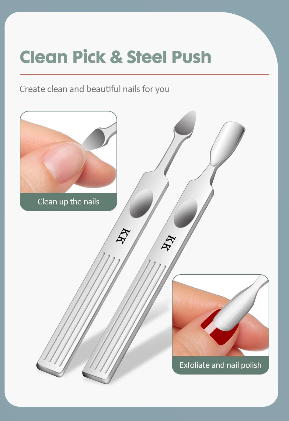 11-in-1 Stainless Steel Manicure Set