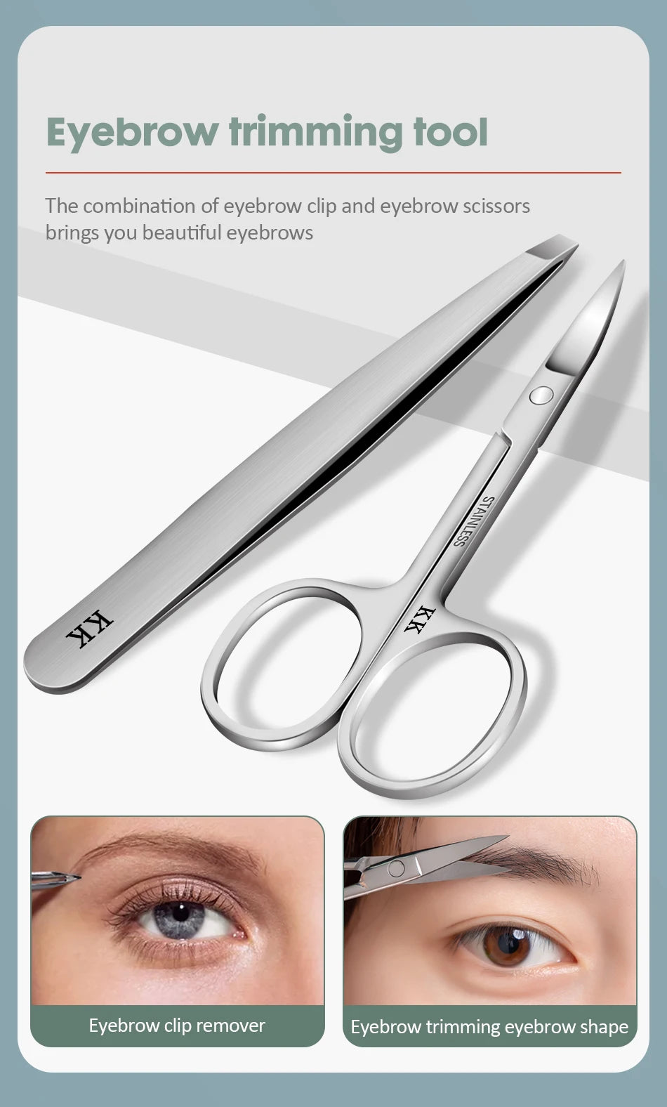 11-in-1 Stainless Steel Manicure Set