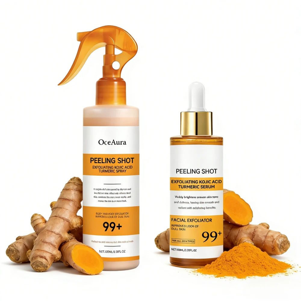 Kojic Acid Turmeric Spray & Serum Set