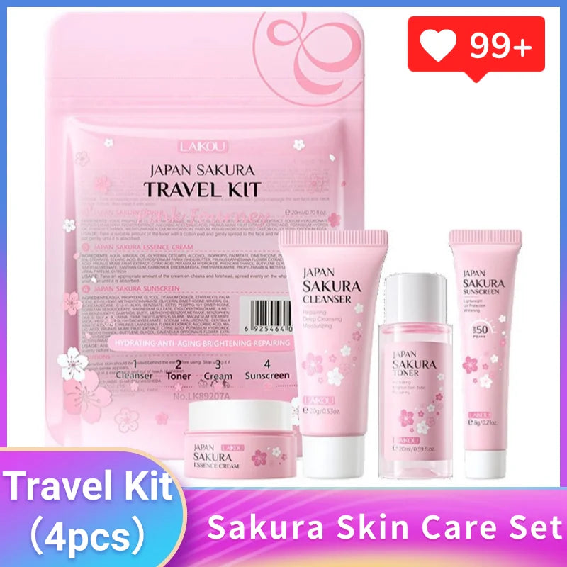 Sakura Skincare Travel Kit
