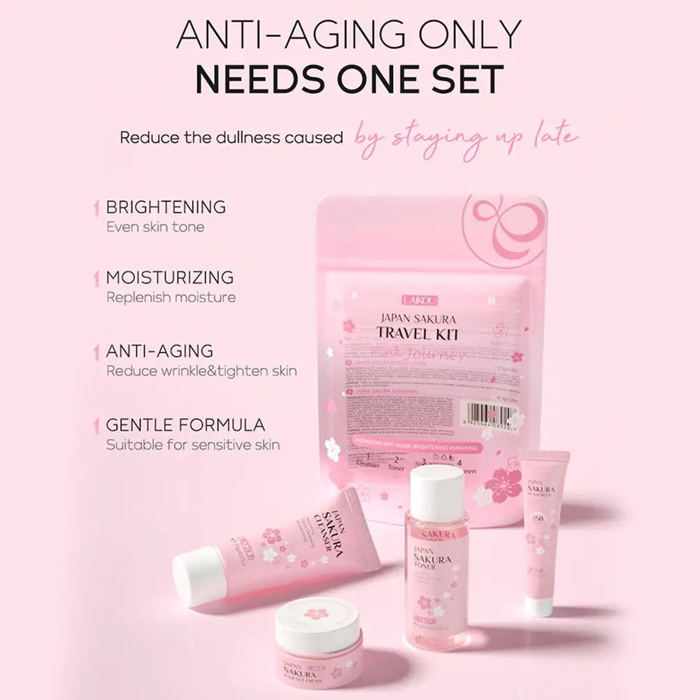 Sakura Skincare Travel Kit
