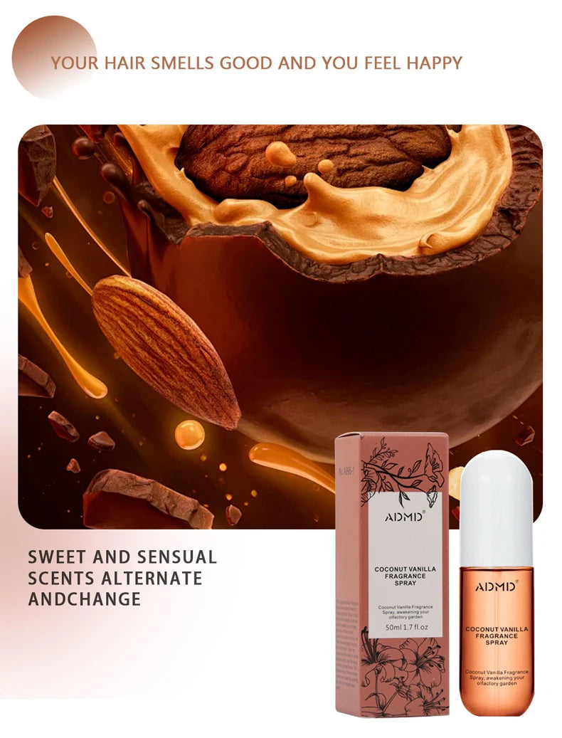 Coconut Hair & Body Spray, Set of 2