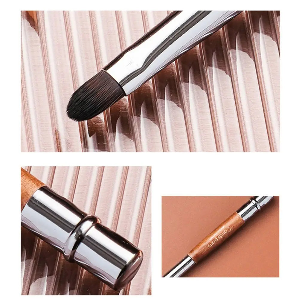 Lip Gloss Applicator Brush with Cap