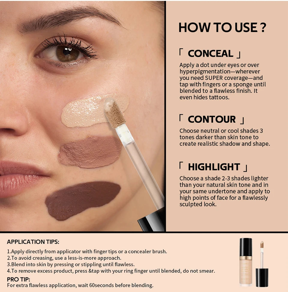 Long-Wear Matte Concealer Cream
