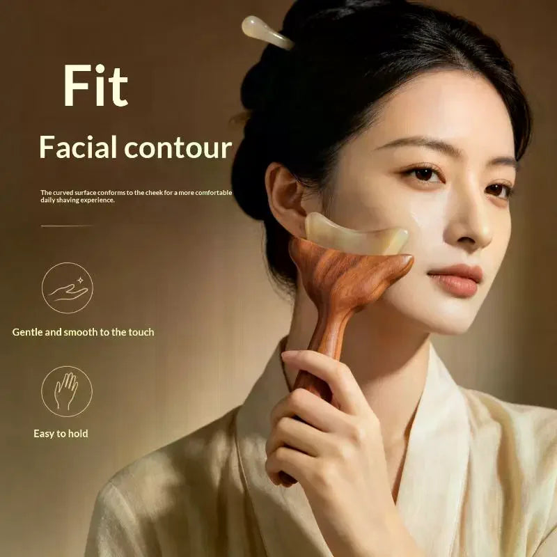 Sandalwood Facial Massage & Lifting Tool