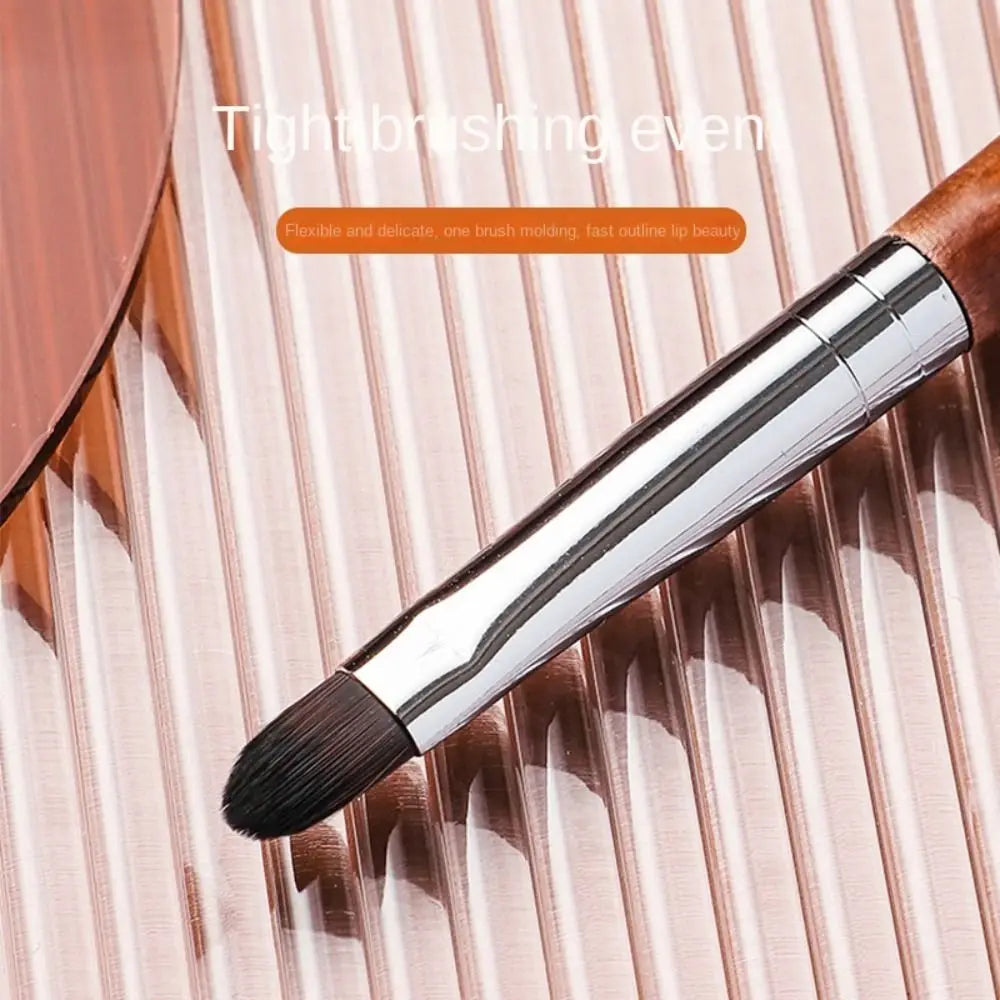 Lip Gloss Applicator Brush with Cap