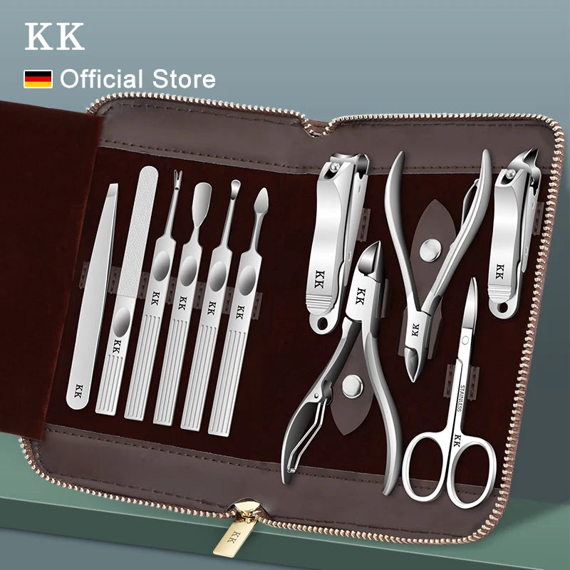 11-in-1 Stainless Steel Manicure Set