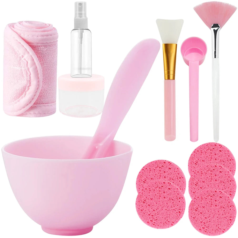 15-teiliges Set für Gesichtsmasken und Hautpflege-Tools