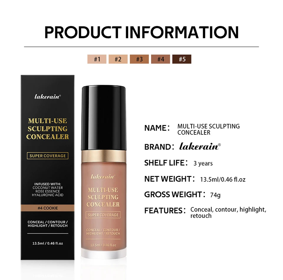 Long-Wear Matte Concealer Cream