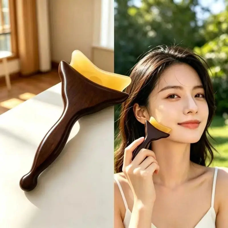Sandalwood Facial Massage & Lifting Tool