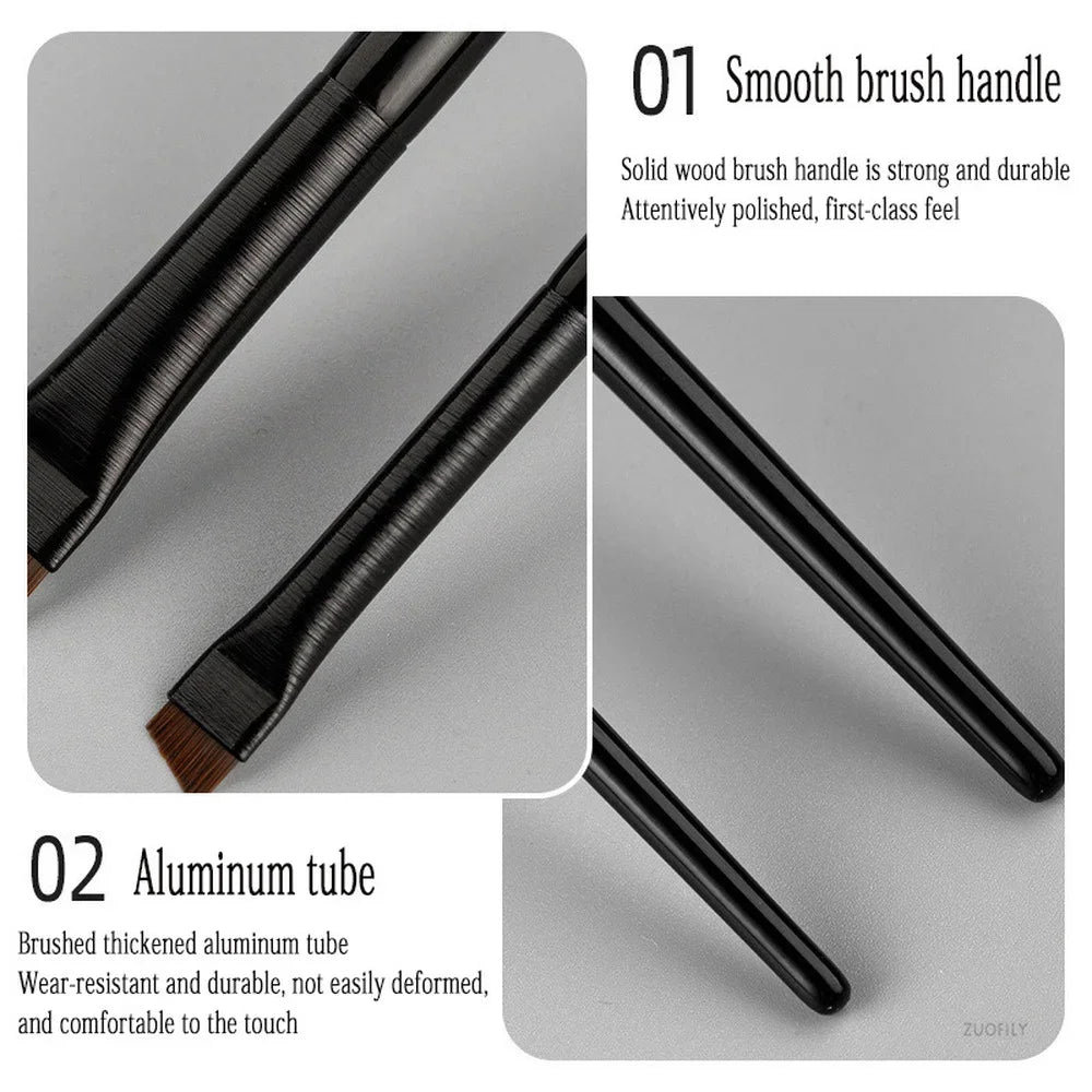 Flat Eyebrow & Eyeliner Brush