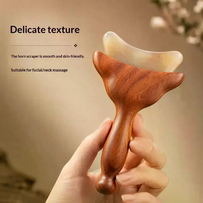 Sandalwood Facial Massage & Lifting Tool