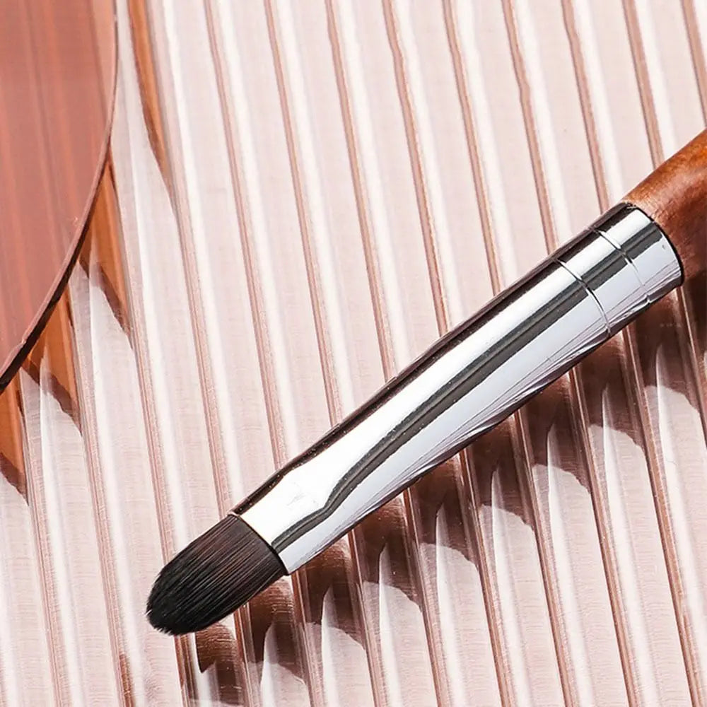 Lip Gloss Applicator Brush with Cap
