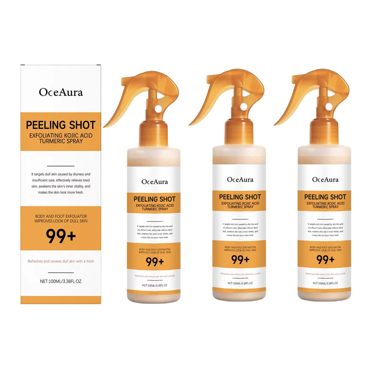 Kojic Acid Turmeric Spray & Serum Set