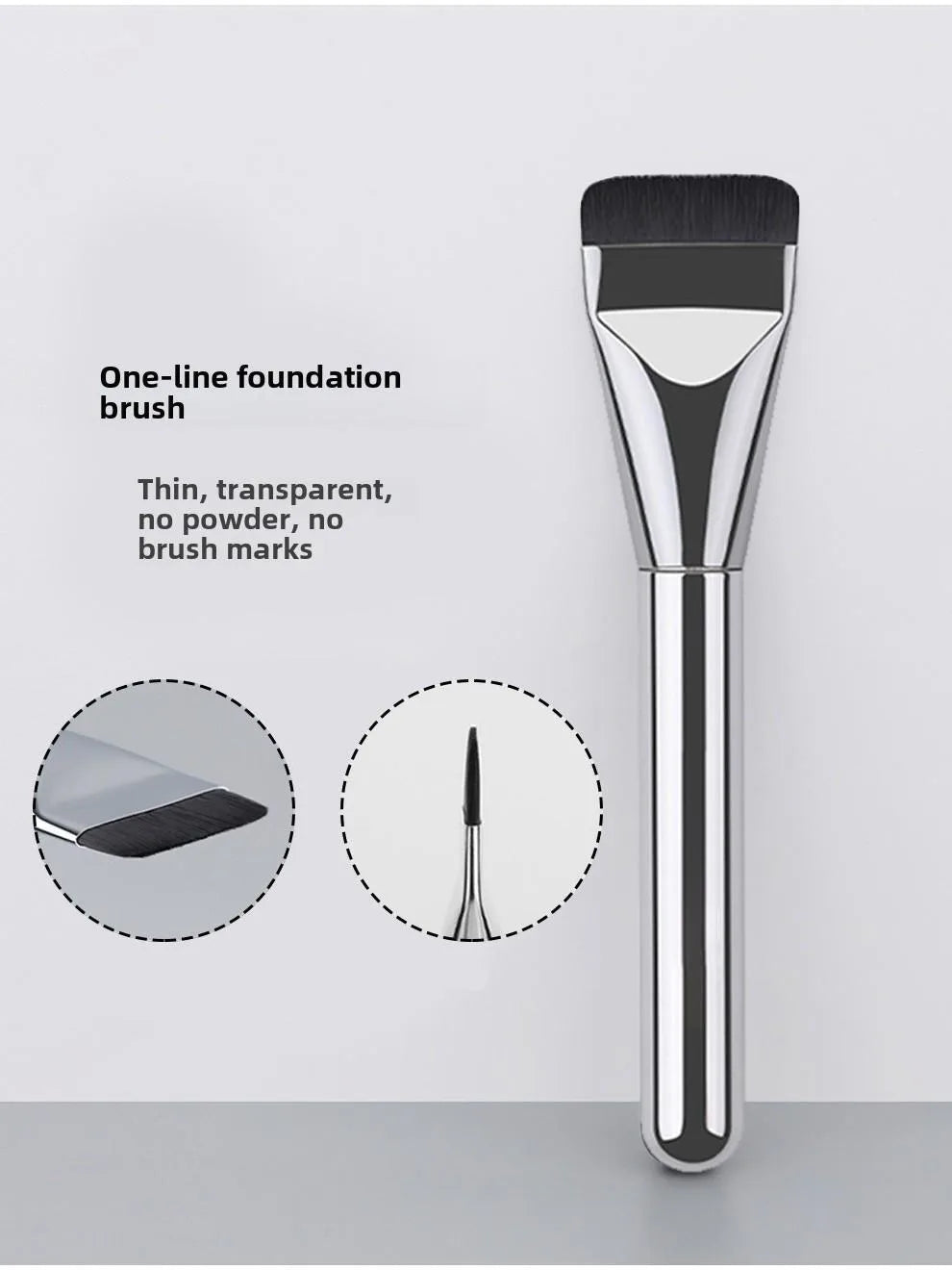 Flat Head Foundation Brush