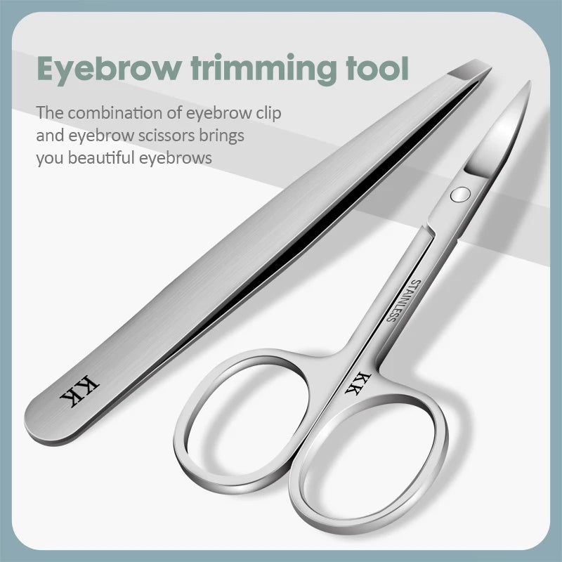 11-in-1 Stainless Steel Manicure Set