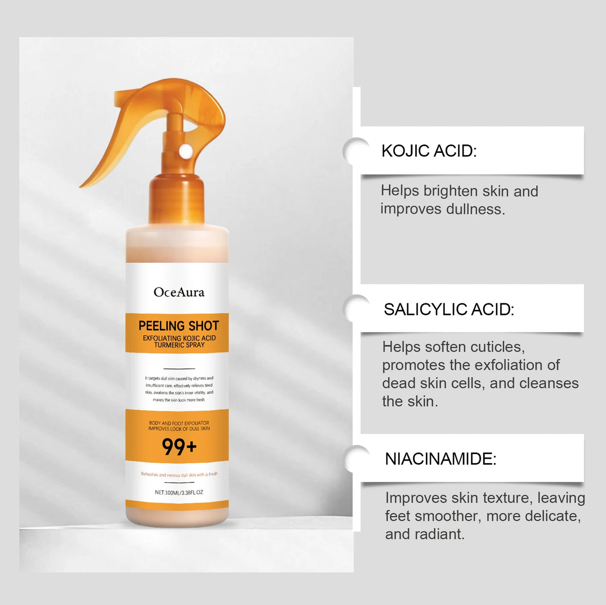 Kojic Acid Turmeric Spray & Serum Set